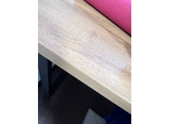 Стол Лота Лофт 140 25 мм черный матовый / бетон фото покупателя 186