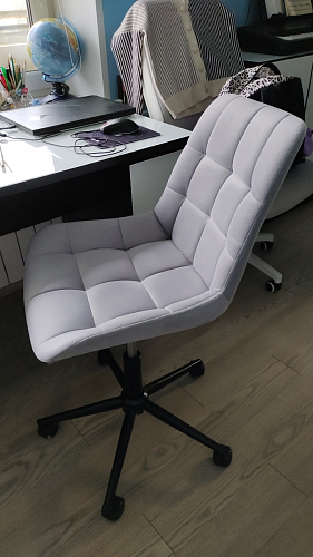 Компьютерное кресло Честер розовый (california 390) / черный фото покупателя 8