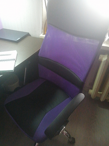 Компьютерное кресло Arano 1 black / chrome фото покупателя 30