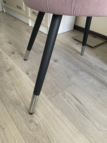 Стул на металлокаркасе Gabi 1 темно-серый / черный фото покупателя 61