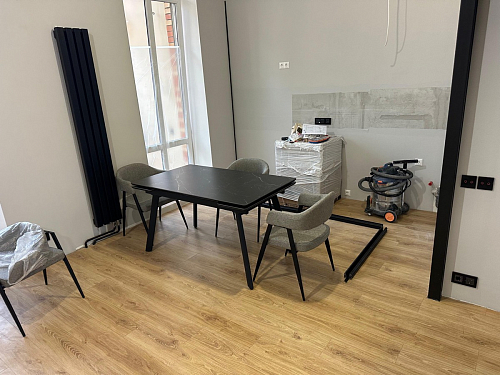 Керамический стол Норман 120(180)х80 shakespeare black / черный фото покупателя 4