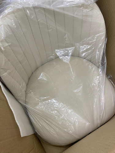 Стул на металлокаркасе Gabi latte / gold / black фото покупателя 855