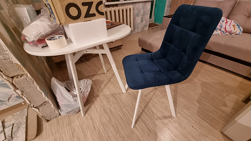 Стул Чилли 2 темно-серый  / черный фото покупателя 1328