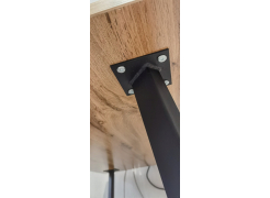 Стол Тринити Лофт 120 32 мм бетон / черный матовый фото покупателя 317