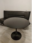 Стеклянный стол Tulip 90 black: отзыв о товаре