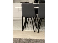 Стул на металлокаркасе Чилли светло-серый / черный фото покупателя 38