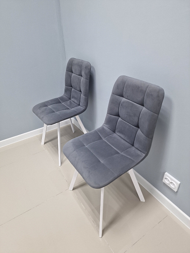 Стул на металлокаркасе Чилли бирюзовый / белый фото покупателя 88