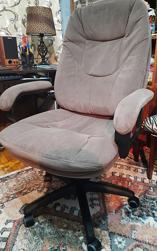 Компьютерное кресло Comfort lux серый фото покупателя 126