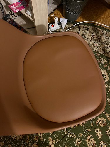 Компьютерное кресло Kolin cappuccino / chrome фото покупателя 78