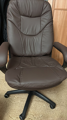 Компьютерное кресло Comfort Lux/Комфорт Люкс серый фото покупателя 100