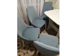 Стул на металлокаркасе Kora green / black фото покупателя 159