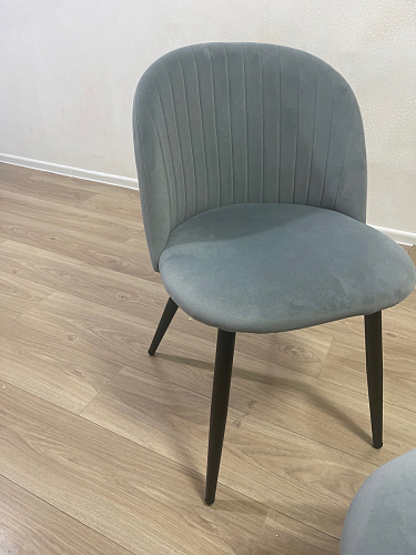 Стул на металлокаркасе Gabi gray / black фото покупателя 710