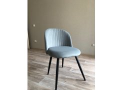 Стул на металлокаркасе Gabi gray / black фото покупателя 278