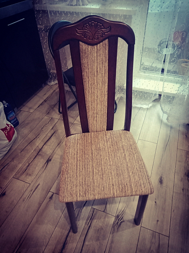 Стул деревянный Aron Soft dirty oak / beige фото покупателя 40