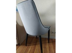 Стул на металлокаркасе Kora beige / black фото покупателя 210