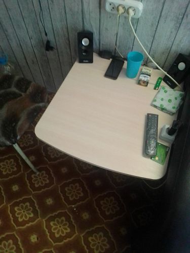 Стол-книжка СтК6 венге / дуб молочный высота 54 см фото покупателя 76