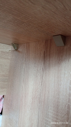 Стол письменный Kiwi белый - Уцененный экземпляр фото покупателя 62