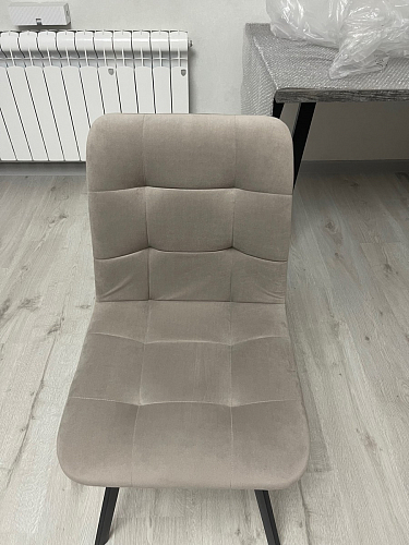 Комплект стульев Чилли 2 шт бежевый / черный фото покупателя 500