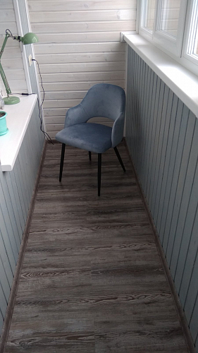 Стул на металлокаркасе Konor dark gray фото покупателя 5