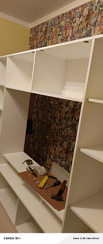 Готовая гостиная Румба белый / белый глянец  - Уцененный экземпляр фото покупателя 86