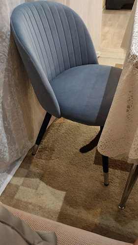 Стул на металлокаркасе Gabi latte / gold / black фото покупателя 282