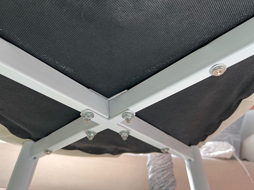 Стул на металлокаркасе Kora beige / black фото покупателя 57