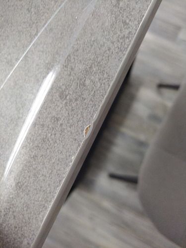 Стол Лота Лофт 140 25 мм черный матовый / бетон фото покупателя 312