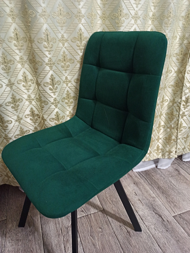 Стул на металлокаркасе Чилли бежевый / белый каркас фото покупателя 1102