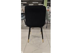 Стул на металлокаркасе Seda 1 blue / black / gold из шоурума 2