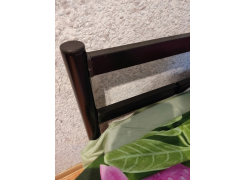 Односпальная кровать Фади 80х200 черная фото покупателя 813