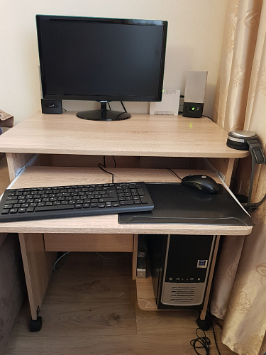 Компьютерный стол КСТ-10.1 Венге  - Уцененный экземпляр фото покупателя 16