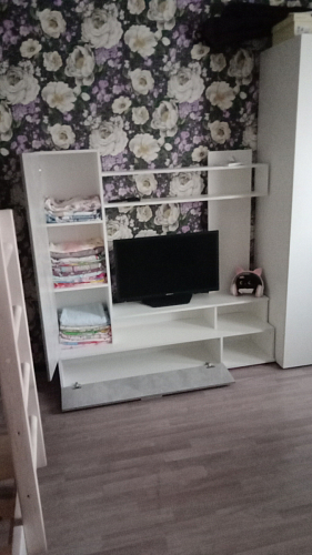 Готовая гостиная Jimenez дуб венге / белый глянец фото покупателя 37