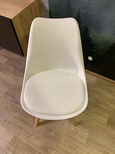 Деревянный стул Bonuss темно-серый / черное сидение / черный фото покупателя 52