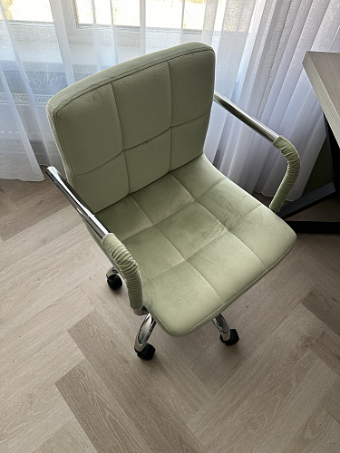 Компьютерное кресло Dobrin Terry Black чёрный фото покупателя 2