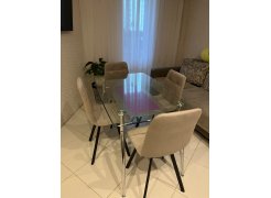 Стул на металлокаркасе Чилли светло-серый / черный фото покупателя 263