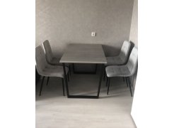 Стол Лота Лофт 120 25 мм сабия / черный матовый фото покупателя 657