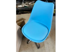 Компьютерное кресло Kolin с подушкой clear / white фото покупателя 535