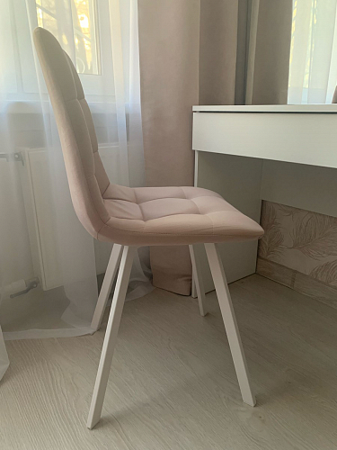 Комплект стульев Чилли 2 шт бежевый / черный фото покупателя 1256