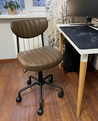 Компьютерное кресло SLIM серый фото покупателя 4