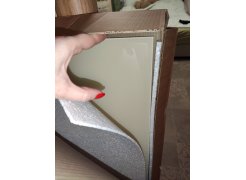 Стеклянный стол Раймунд венге фото покупателя 2