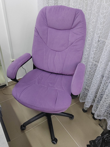 Компьютерное кресло Comfort Lux/Комфорт Люкс серый фото покупателя 10