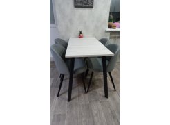 Стул на металлокаркасе Gabi gray / black фото покупателя 62