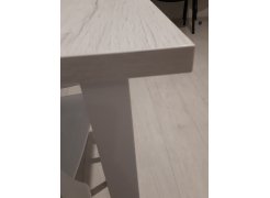 Деревянный стол Лота Лофт 120(160)х75 черный матовый / бетон светлый фото покупателя 343