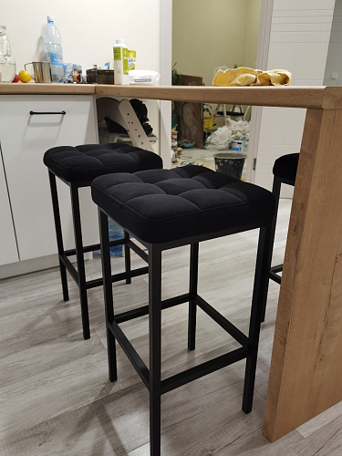 Полубарный стул Лофт мадера 20 / белый матовый фото покупателя 64