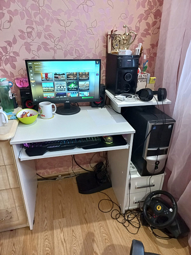 Компьютерный стол Джаз-24 левый венге фото покупателя 26