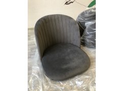 Стул на металлокаркасе Gabi gray / black фото покупателя 674