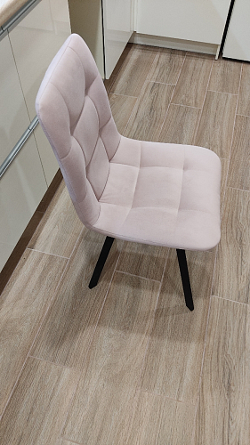 Комплект стульев Чилли 4 шт темно-серый / черный фото покупателя 28