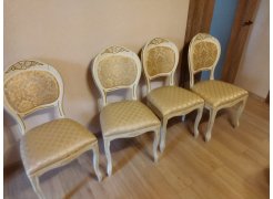 Деревянный стул Лауро патина золото / бежевый тесьма 11 фото покупателя 5