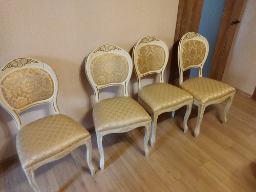 Кресло Лауро патина золото / бежевый фото покупателя 4