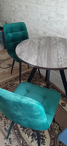 Стул Чилли 2 темно-серый  / черный фото покупателя 1292